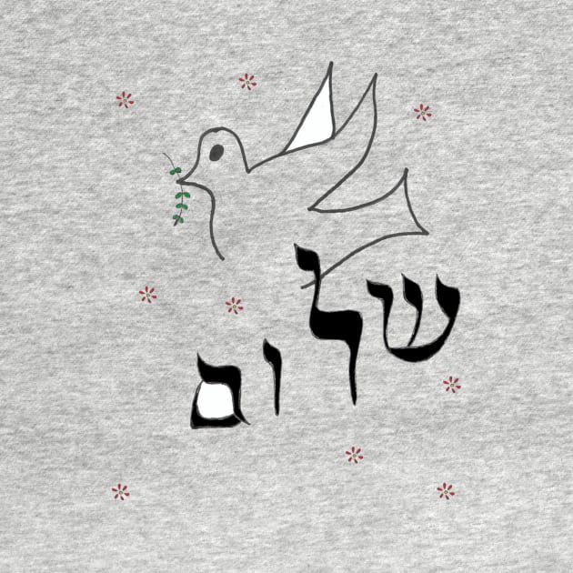 Shalom Peace Dove Apparel by Avvy